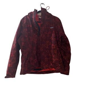 Patagonia snowbelle h2no insulated floral jacket sz Large